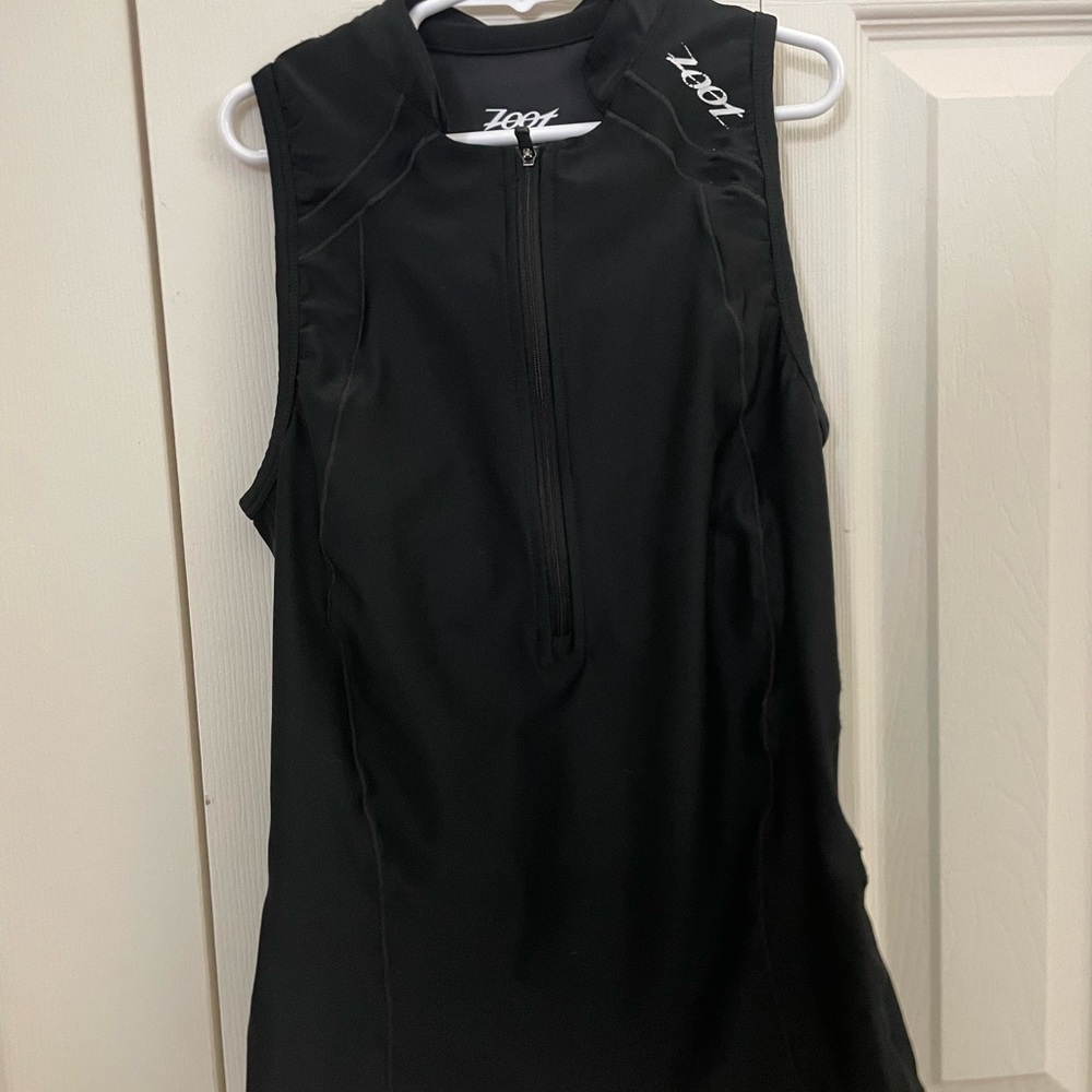 Zoot Women's Black biking/triathlon top